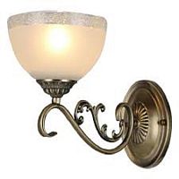 Бра однорожковое Rivoli Классика Domenica A1 AB Е14 Медь картинка 